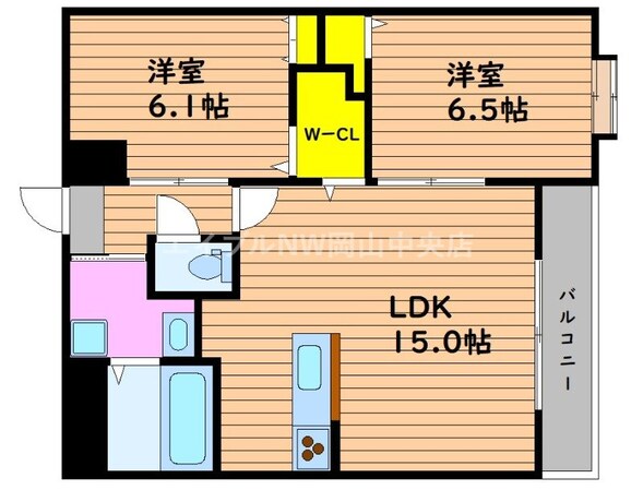 ベンビレッジ平田西公園の物件間取画像